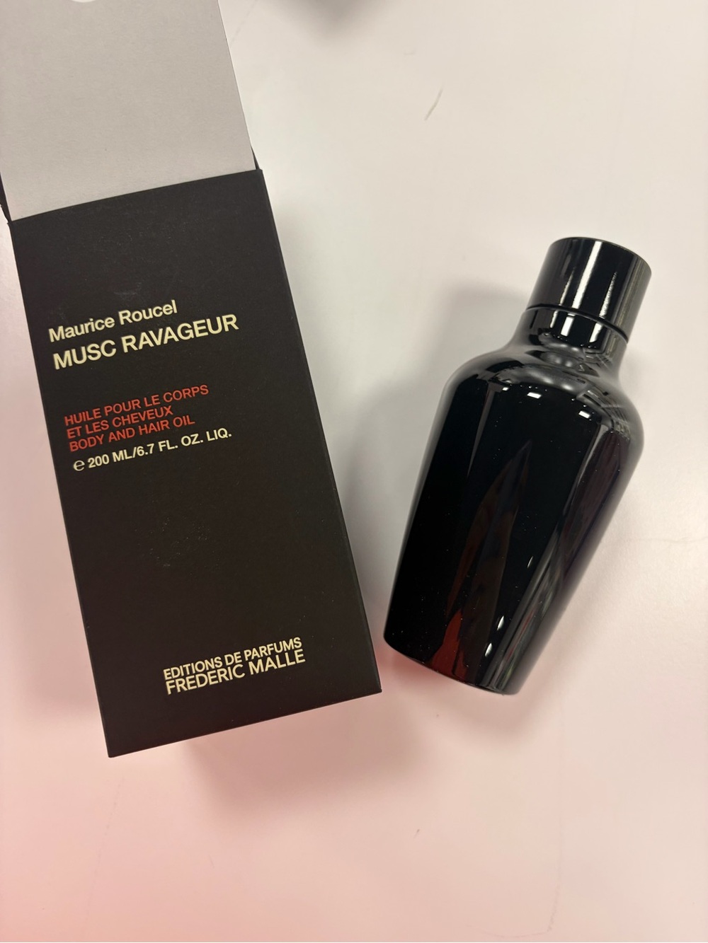 Frederic Malle Musc Ravageur Body Hair Oil 200ml 6.7oz Dominique Ropion NIB